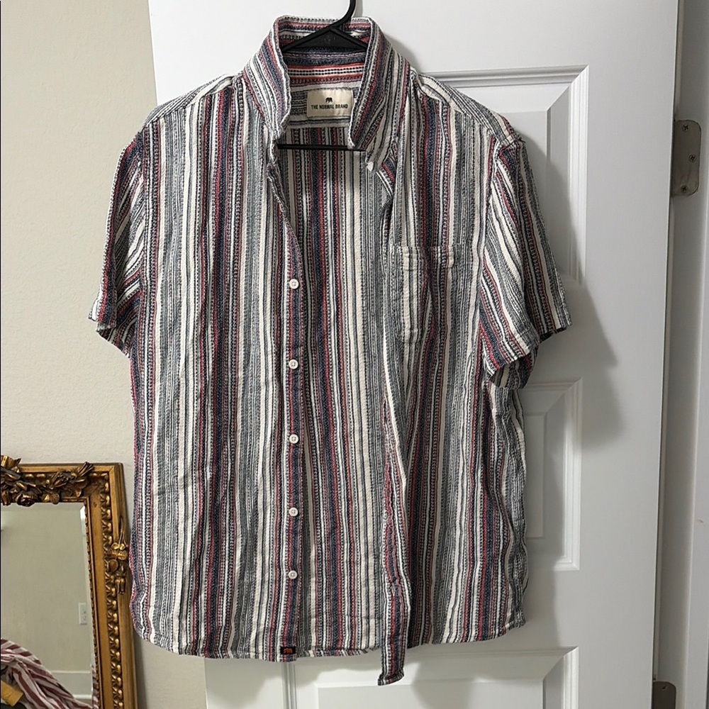Striped Short Sleeve Shirt
